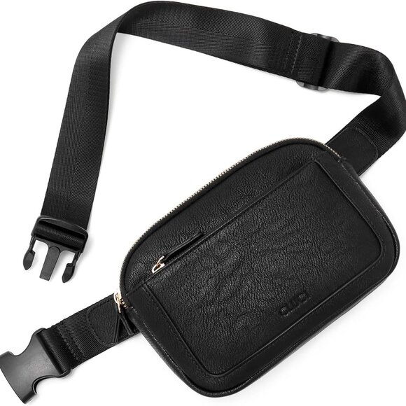 Belt Bag for Women, Mini Everywhere Crossbody Waist Bag Adjustable Strap, Vegan - Picture 1 of 8